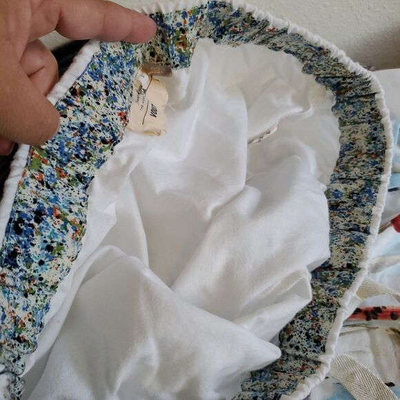 Anthropologie Pajama Voutsa Winter Wonderland Pants Size Small Cotton Sleepwear - Picture 16 of 16